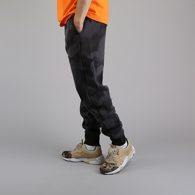 мужские серые брюки Jordan Lifestyle P51 Flight Fleece Trousers 860358-010 - цена, описание, фото 2